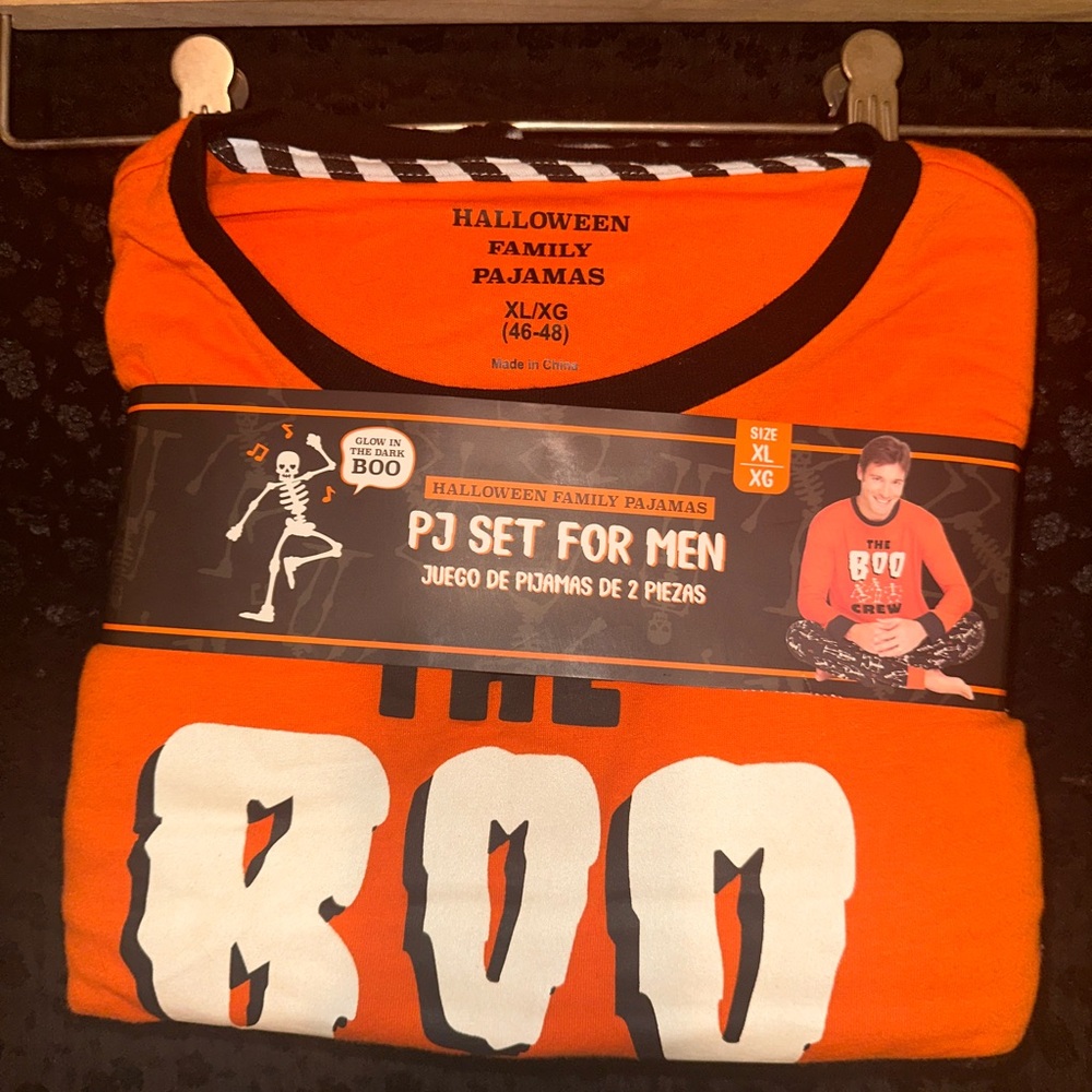The Boo Crew - Men’s PJ Set - GLOWS IN THE DARK